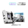 MSI MPG B860I EDGE TI WIFI LGA 1851 Mini-ITX Motherboard, White, DDR5, M.2 Gen5, Wi-Fi 7