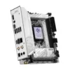 MSI MPG B860I EDGE TI WIFI LGA 1851 Mini-ITX Motherboard, White, DDR5, M.2 Gen5, Wi-Fi 7