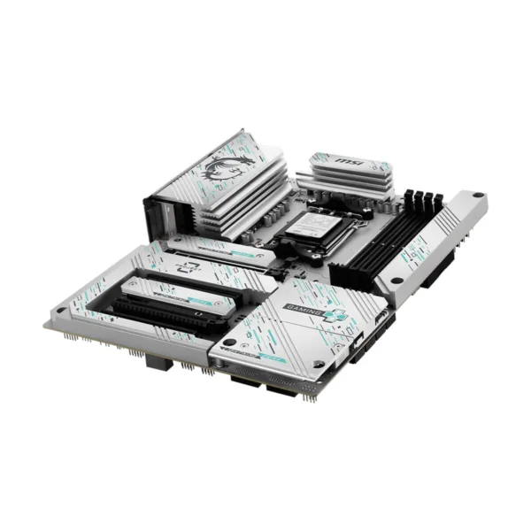 MSI B850 GAMING PLUS WIFI PZ AM5 ATX Back-Connect Motherboard, DDR5, PCIe 5.0, Wi-Fi 7, 5Gb LAN