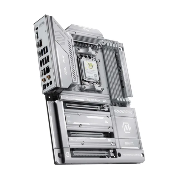 MSI MAG X870E TOMAHAWK MAX WIFI PZ AM5 ATX Back-Connect Motherboard, DDR5, M.2, Wi-Fi 7, 5G LAN