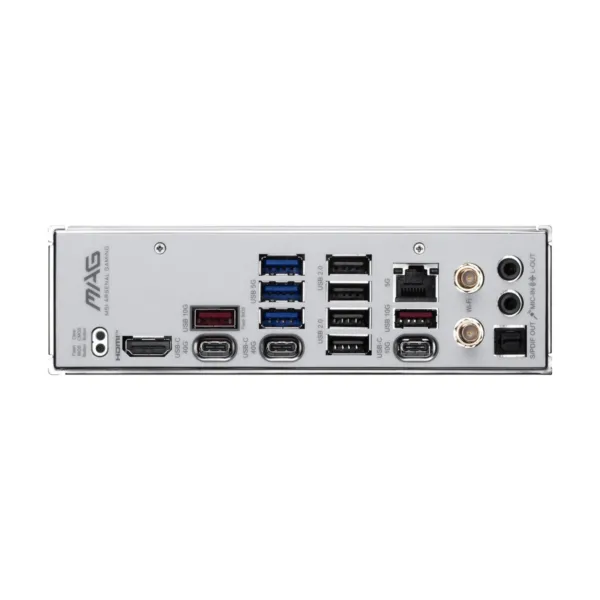 MSI MAG X870E TOMAHAWK MAX WIFI PZ AM5 ATX Back-Connect Motherboard, DDR5, M.2, Wi-Fi 7, 5G LAN