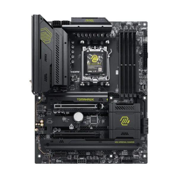 MSI MAG B850 TOMAHAWK WIFI AM5 AMD B850 SATA 6Gb/s 5G Network Wi-Fi7 DDR5 Motherboard