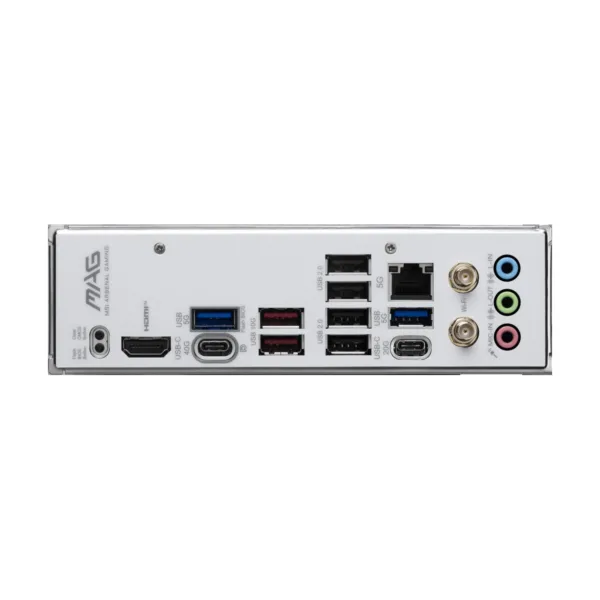 MSI MAG X870E GAMING PLUS MAX WIFI AM5 ATX Motherboard, DDR5, PCIe 5.0, M.2 Gen5, Wi-Fi 7, 5G LAN