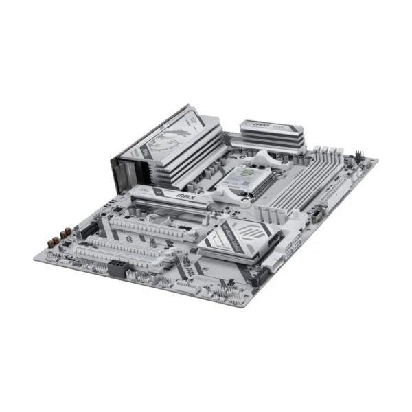 MSI MAG B850 GAMING PLUS MAX WIFI AM5 ATX Motherboard, DDR5, PCIe 5.0, M.2 Gen5, Wi-Fi 7, 5G LAN