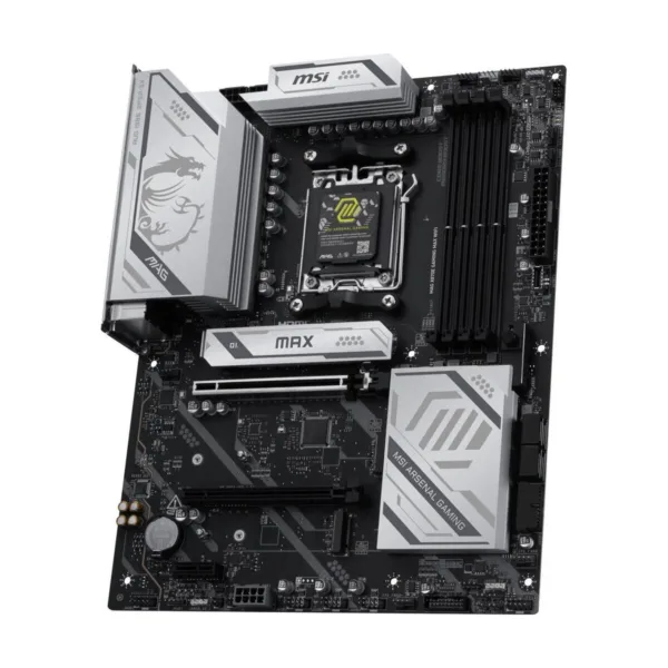13-144-743-04.jpg MSI MAG X870E GAMING MAX WIFI AM5 ATX Motherboard, DDR5, PCIe 5.0, M.2 Gen5, Wi-Fi 7, 5G LAN