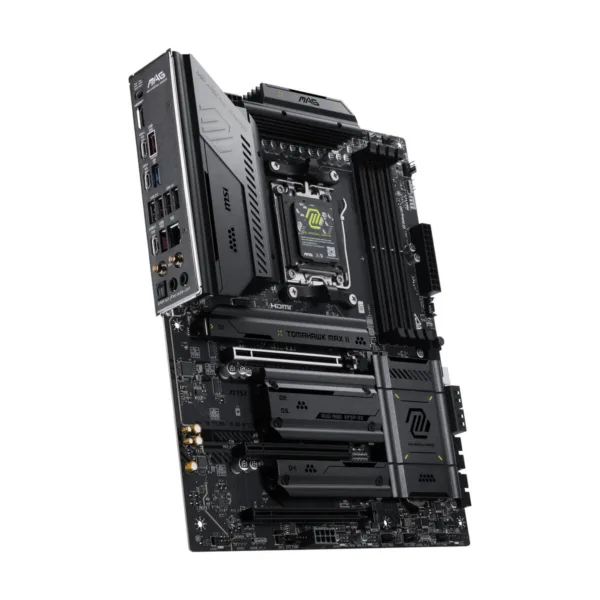 MSI MAG B850 TOMAHAWK MAX WIFI II AM5 ATX Motherboard, DDR5, PCIe 5.0, M.2 Gen5, Wi-Fi 7