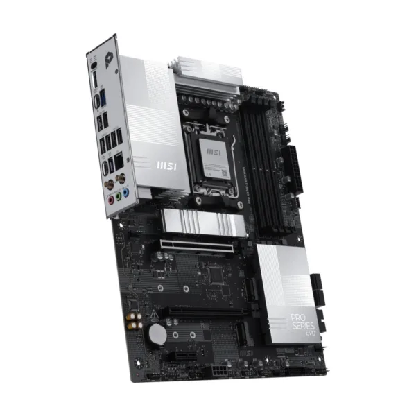 13-144-750-04.jpg MSI PRO X870E-S EVO WIFI ATX AM5 Motherboard, USB 4.0, 4x SATA 6Gb/s, AMD Wi-Fi 7, USB 4.0