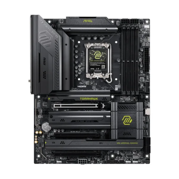 MSI MAG Z890 TOMAHAWK WIFI II LGA 1851 ATX Motherboard, DDR5, M.2 Gen5, Thunderbolt 4, Wi-Fi 7