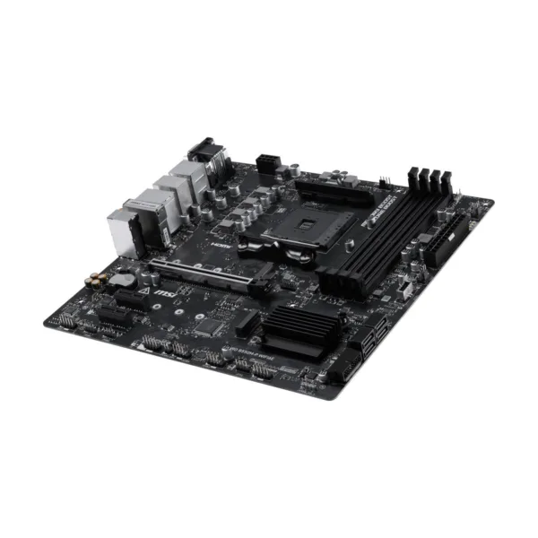 MSI PRO B550M-P WIFI6E AM4 Micro-ATX Motherboard, DDR4, PCIe 4.0, Dual M.2, Wi-Fi 6E