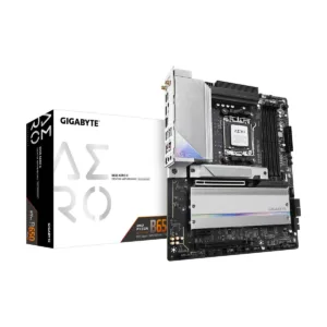 GIGABYTE B650 AERO G AM5 ATX Motherboard, DDR5, PCIe 5.0 M.2, Wi-Fi 6E, 2.5GbE