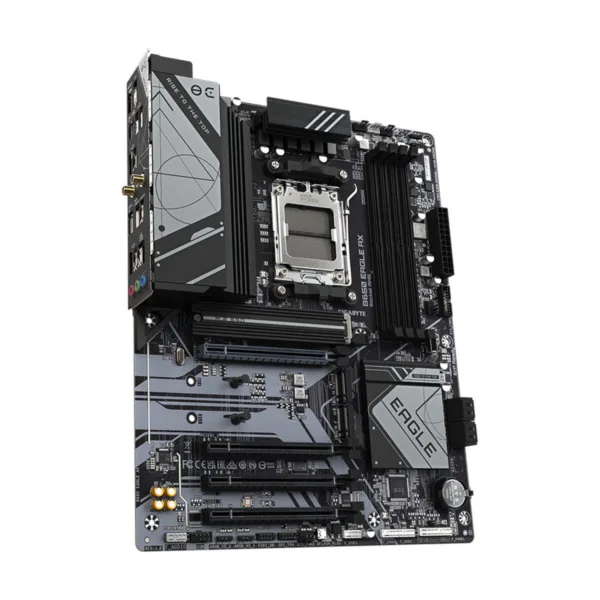 GIGABYTE B650 EAGLE AX AM5 ATX Motherboard, DDR5, 3x M.2, PCIe 5.0, Wi-Fi 6E