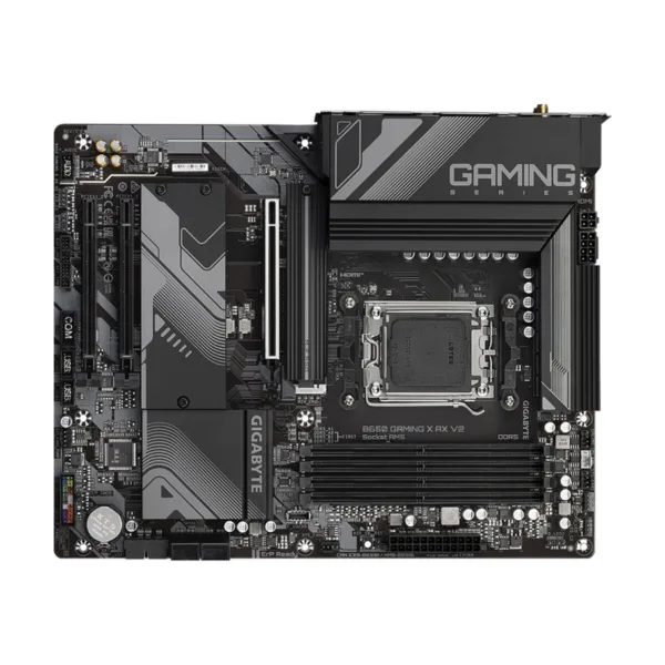 GIGABYTE B650 GAMING X AX V2 AM5 ATX Motherboard, DDR5, 3x M.2, PCIe 5.0, Wi-Fi 6E, 2.5GbE