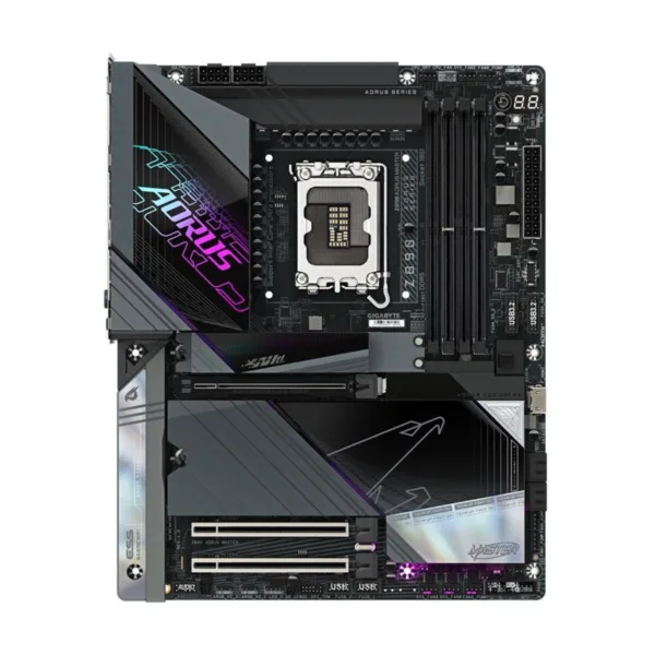 GIGABYTE Z890 AORUS MASTER LGA 1851 ATX Motherboard, DDR5, 5x M.2, Thunderbolt 4, Wi-Fi 7, 10GbE