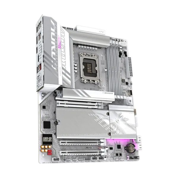 GIGABYTE Z890 AORUS ELITE WIFI7 ICE LGA 1851 ATX Motherboard, DDR5, 4x M.2, Thunderbolt 4, Wi-Fi 7