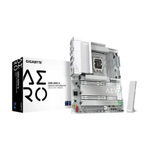 GIGABYTE Z890 AERO G LGA 1851 ATX Motherboard, DDR5, 5x M.2, Thunderbolt 4, Wi-Fi 7, Dual 2.5GbE