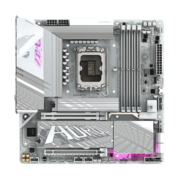 13-145-532-02.jpg GIGABYTE Z890M AORUS ELITE WIFI7 ICE LGA 1851 Motherboard, DDR5, 3x M.2, Thunderbolt 4, Wi-Fi 7