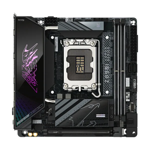 13-145-534-02.jpg GIGABYTE Z890I AORUS ULTRA LGA 1851 Mini-ITX Motherboard, DDR5, 2x M.2, Thunderbolt 4, Wi-Fi 7