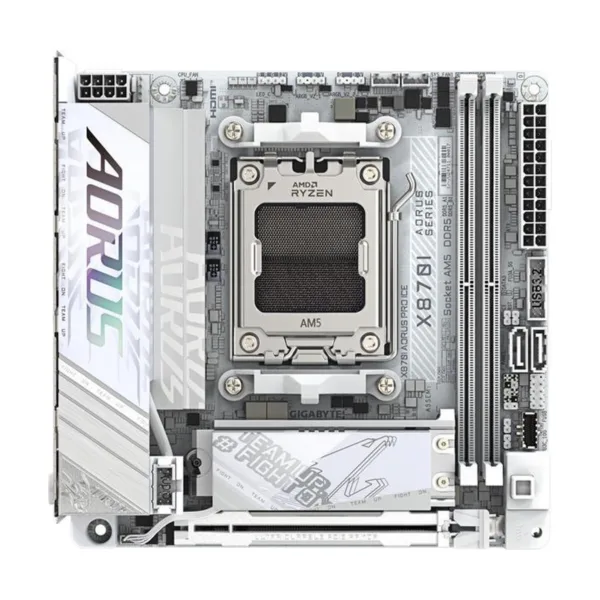 13-145-538-02.jpg GIGABYTE X870I AORUS PRO ICE AM5 Mini-ITX Motherboard, DDR5, 2x M.2, PCIe 5.0, Wi-Fi 7