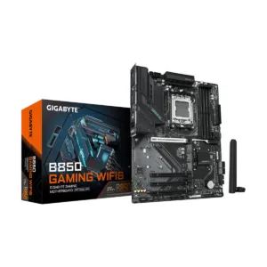 GIGABYTE B850 GAMING WIFI6 AM5 ATX Motherboard, DDR5, 3x M.2, PCIe 5.0, Wi-Fi 6E