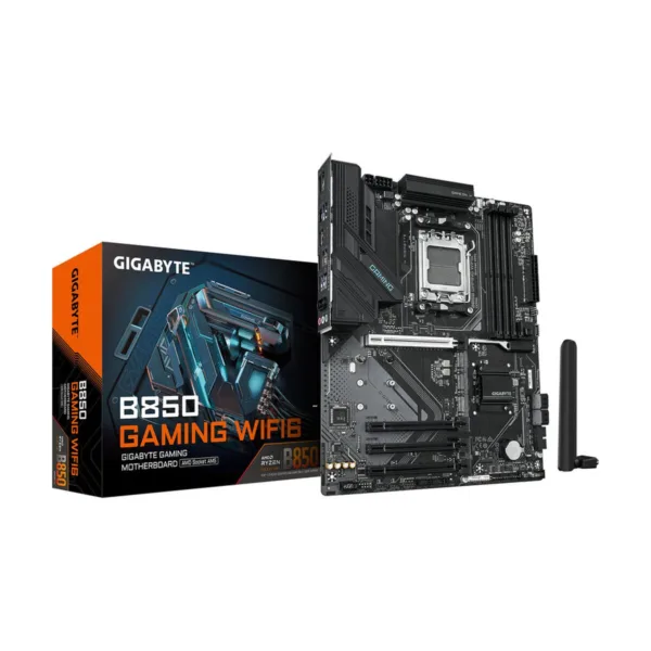 13-145-548-01.jpg GIGABYTE B850 GAMING WIFI6 AM5 ATX Motherboard, DDR5, 3x M.2, PCIe 5.0, Wi-Fi 6E