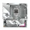 GIGABYTE B850M AORUS ELITE WIFI6E ICE AM5 Micro-ATX Motherboard, DDR5, 2x M.2, PCIe 5.0
