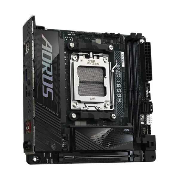 GIGABYTE B850I AORUS PRO AM5 Mini-ITX Motherboard, DDR5, 2x M.2, PCIe 5.0, Wi-Fi 7