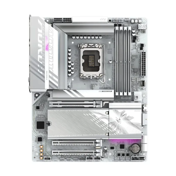 GIGABYTE B860 AORUS ELITE WIFI7 ICE LGA 1851 ATX Motherboard, DDR5, 3x M.2, PCIe 5.0, Wi-Fi 7