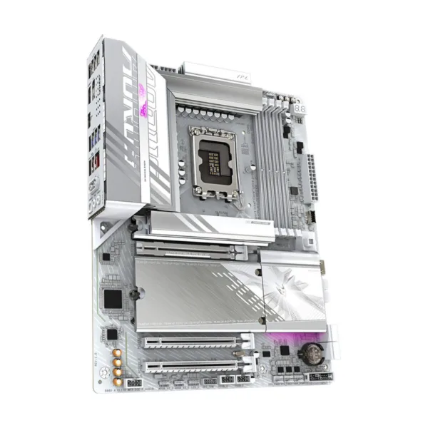 GIGABYTE B860 AORUS ELITE WIFI7 ICE LGA 1851 ATX Motherboard, DDR5, 3x M.2, PCIe 5.0, Wi-Fi 7
