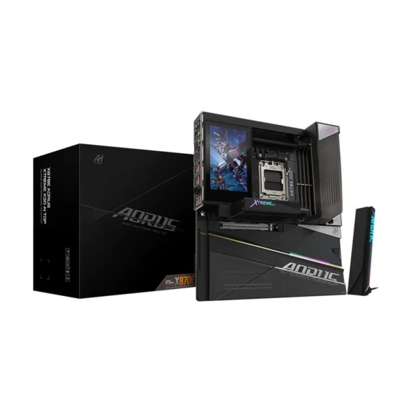 13-145-602-01.jpg GIGABYTE X870E AORUS XTREME X3D AI TOP AM5 E-ATX Motherboard, DDR5, 5x M.2, USB4, Wi-Fi 7, Dual 10GbE