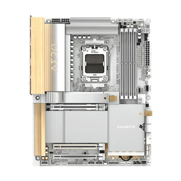 13-145-604-05.jpg GIGABYTE X870E AERO X3D WOOD AM5 ATX Motherboard, DDR5, 4x M.2, USB4, Wi-Fi 7, Dual 5GbE