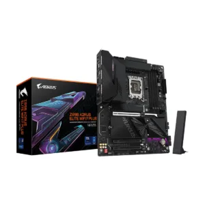 GIGABYTE Z890 AORUS ELITE WIFI7 PLUS LGA 1851 ATX Motherboard, DDR5, 4x M.2, USB4, Wi-Fi 7, 5GbE