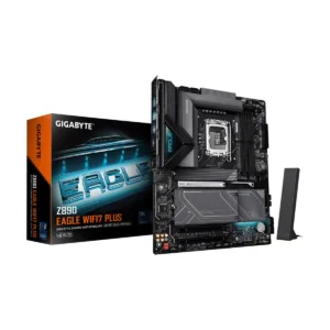 GIGABYTE Z890 EAGLE WIFI7 PLUS LGA 1851 ATX Motherboard, DDR5, 4x M.2, PCIe 5.0, USB4, Wi-Fi 7