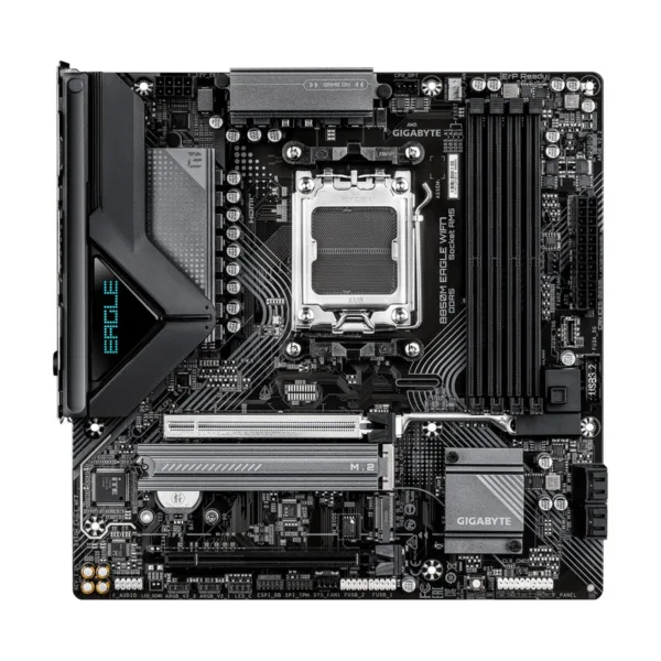 13-145-618-05.jpg GIGABYTE B850M EAGLE WIFI7 AM5 Micro-ATX Motherboard, DDR5, 2x M.2, PCIe 5.0, Wi-Fi 7
