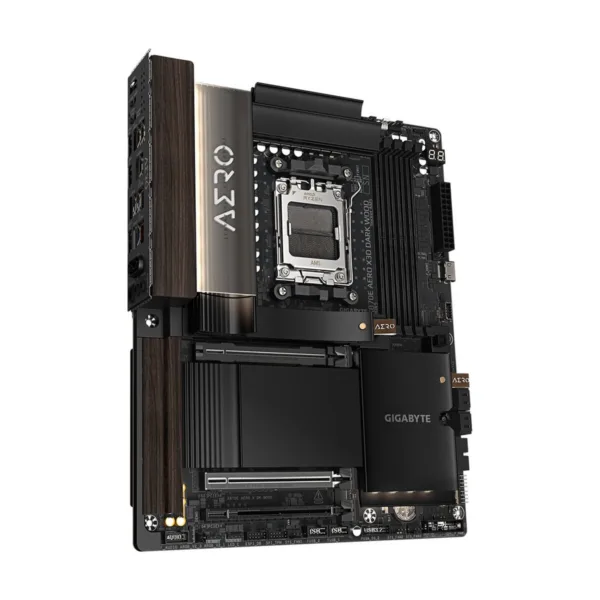 13-145-619-06.jpg GIGABYTE X870E AERO X3D DARK WOOD AM5 ATX Motherboard, DDR5, 4x M.2, USB4, Wi-Fi 7, Dual 5GbE