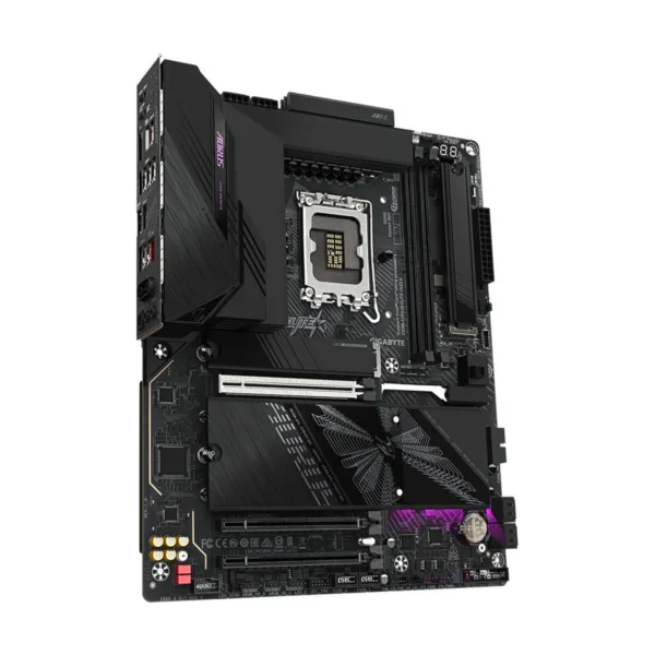 GIGABYTE Z890 AORUS ELITE DUO X LGA 1851 ATX Motherboard, DDR5, 5x M.2, USB4, Wi-Fi 7, 5GbE