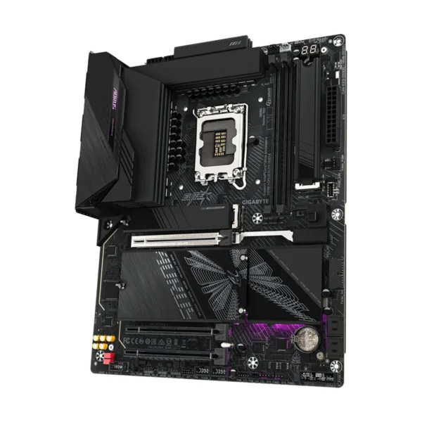 GIGABYTE Z890 AORUS ELITE DUO X LGA 1851 ATX Motherboard, DDR5, 5x M.2, USB4, Wi-Fi 7, 5GbE