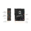 GIGABYTE Z890 AORUS ELITE DUO X LGA 1851 ATX Motherboard, DDR5, 5x M.2, USB4, Wi-Fi 7, 5GbE
