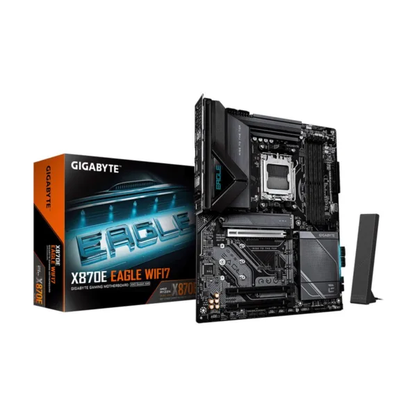 13-145-626-06.jpg GIGABYTE X870E EAGLE WIFI7 AM5 ATX Motherboard, DDR5, 4x M.2, PCIe 5.0, USB4, Wi-Fi 7, 5GbE