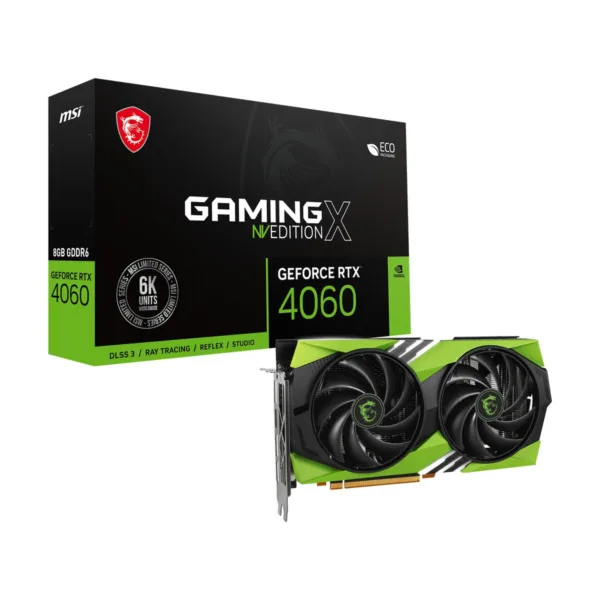 MSI Gaming X NV Edition GeForce RTX 4060 8GB