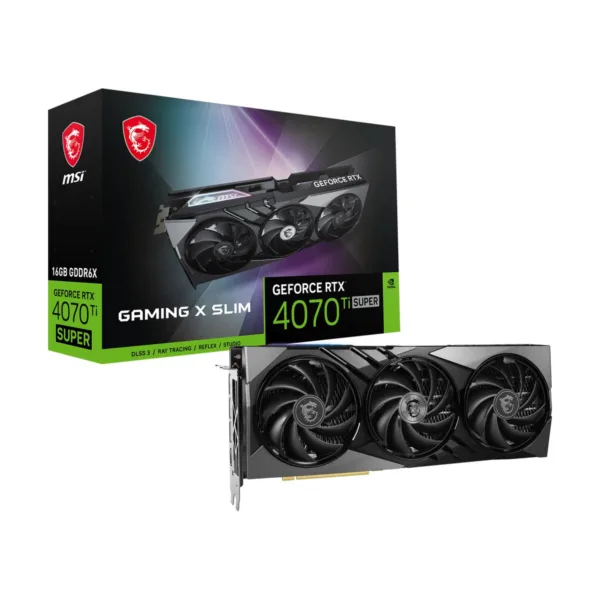 MSI Gaming GeForce RTX 4070 Ti SUPER 16GB X Slim