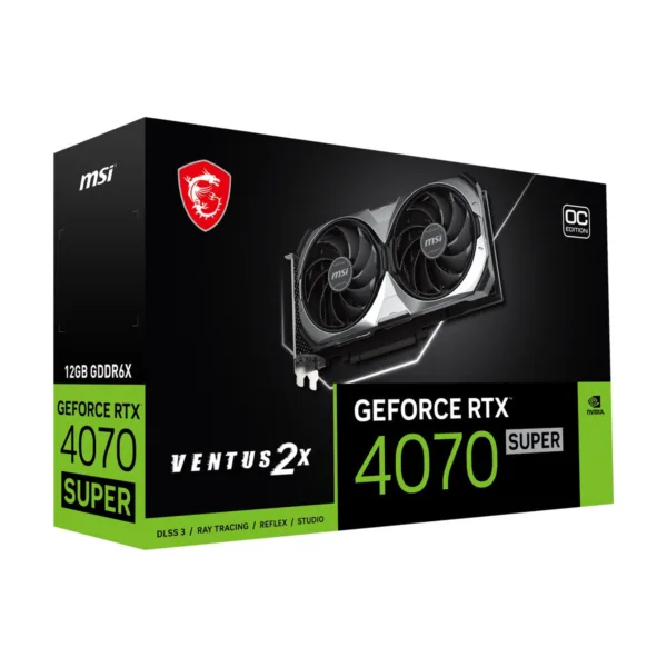 MSI Ventus GeForce RTX 4070 SUPER 12GB