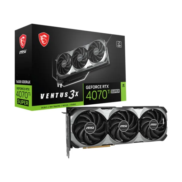 MSI Ventus 3X GeForce RTX 4070 Ti SUPER 16GB