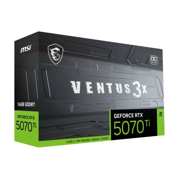 MSI Ventus 3X OC GeForce RTX 5070 Ti 16GB