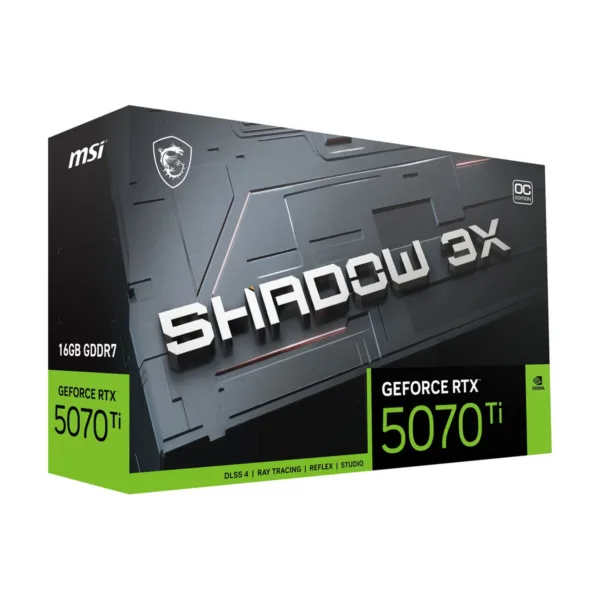 MSI SHADOW GeForce RTX 5070 Ti 16GB
