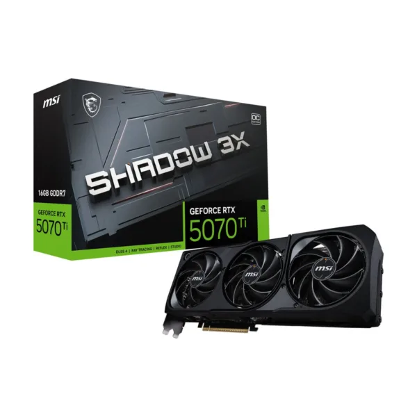 MSI SHADOW GeForce RTX 5070 Ti 16GB