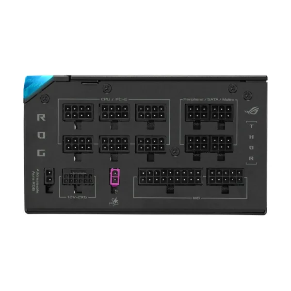 ASUS ROG Thor 1200W Platinum III Power Supply, 80 PLUS Platinum, ATX 3.1, OLED Display