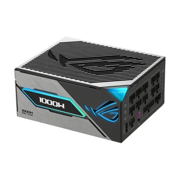 ASUS ROG Thor 1000W Platinum III Power Supply, 80 PLUS Platinum, ATX 3.1, OLED Display