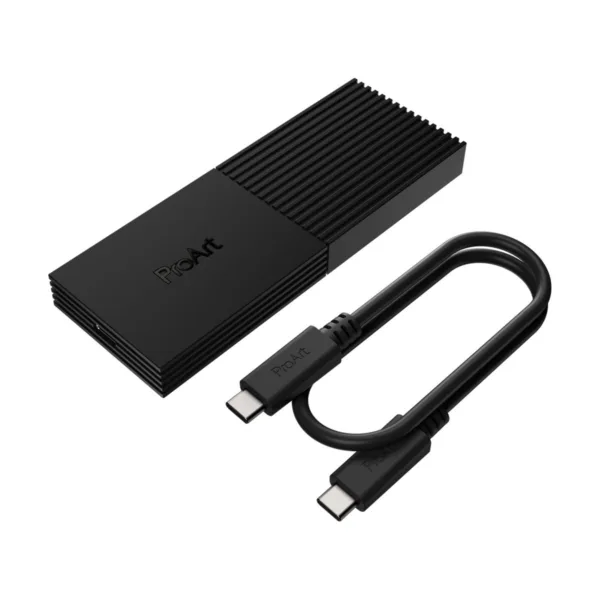 ASUS ProArt PA40SU M.2 NVMe SSD Enclosure, USB4 40Gbps, M.2 2230/2280