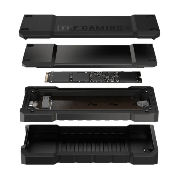 ASUS TUF Gaming A2 M.2 NVMe SSD Enclosure, USB 3.2 Gen 2x2 20Gbps, Up to 4TB, IP68