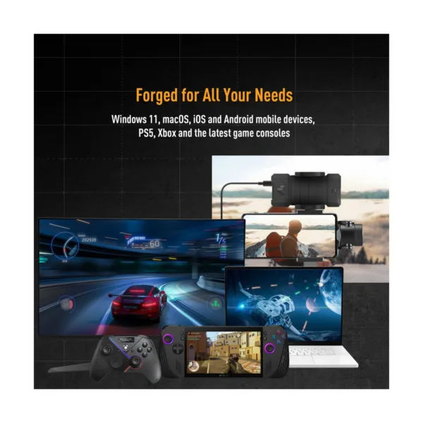 ASUS TUF Gaming A2 M.2 NVMe SSD Enclosure, USB 3.2 Gen 2x2 20Gbps, Up to 4TB, IP68